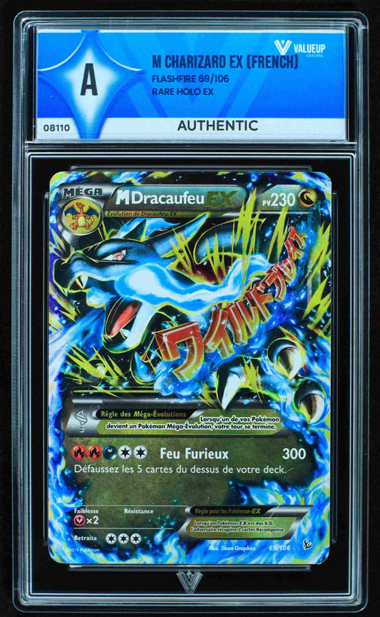08110 M CHARIZARD EX (FRENCH) Grading Card