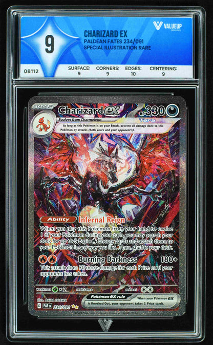 08112 CHARIZARD EX Grading Card