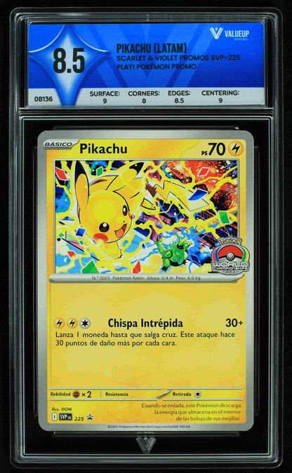 08136 PIKACHU (LATAM) Grading Card