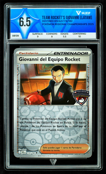 08139 TEAM ROCKET'S GIOVANNI (LATAM) Grading Card