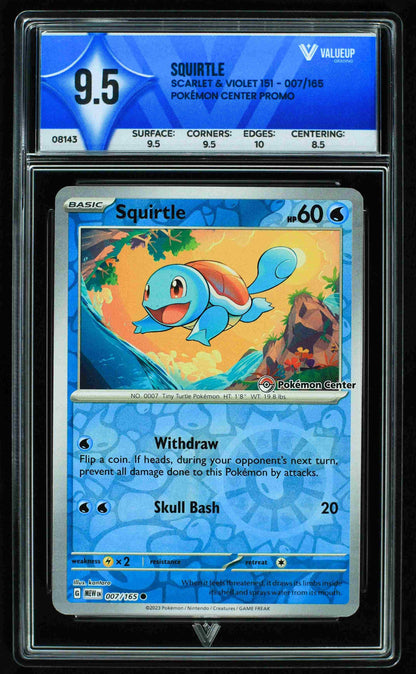 08143 SQUIRTLE Grading Card