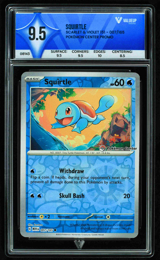 08143 SQUIRTLE Grading Card
