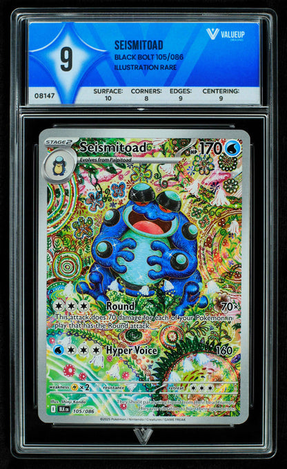08147 SEISMITOAD Grading Card