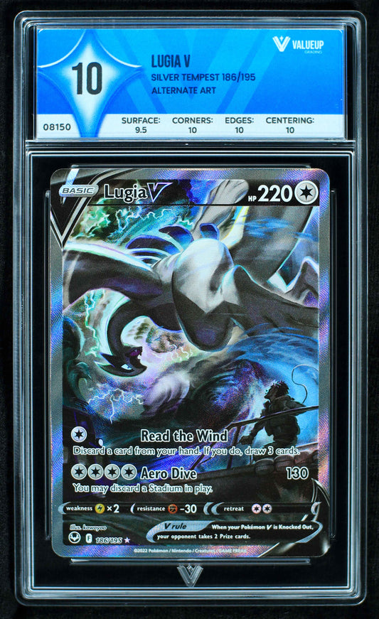 08150 LUGIA V Grading Card