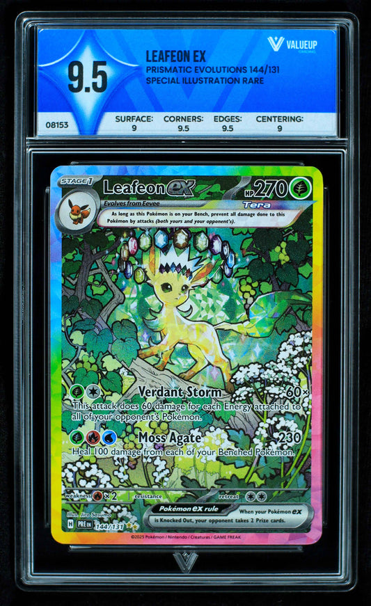 08153 LAEFEON EX Grading Card