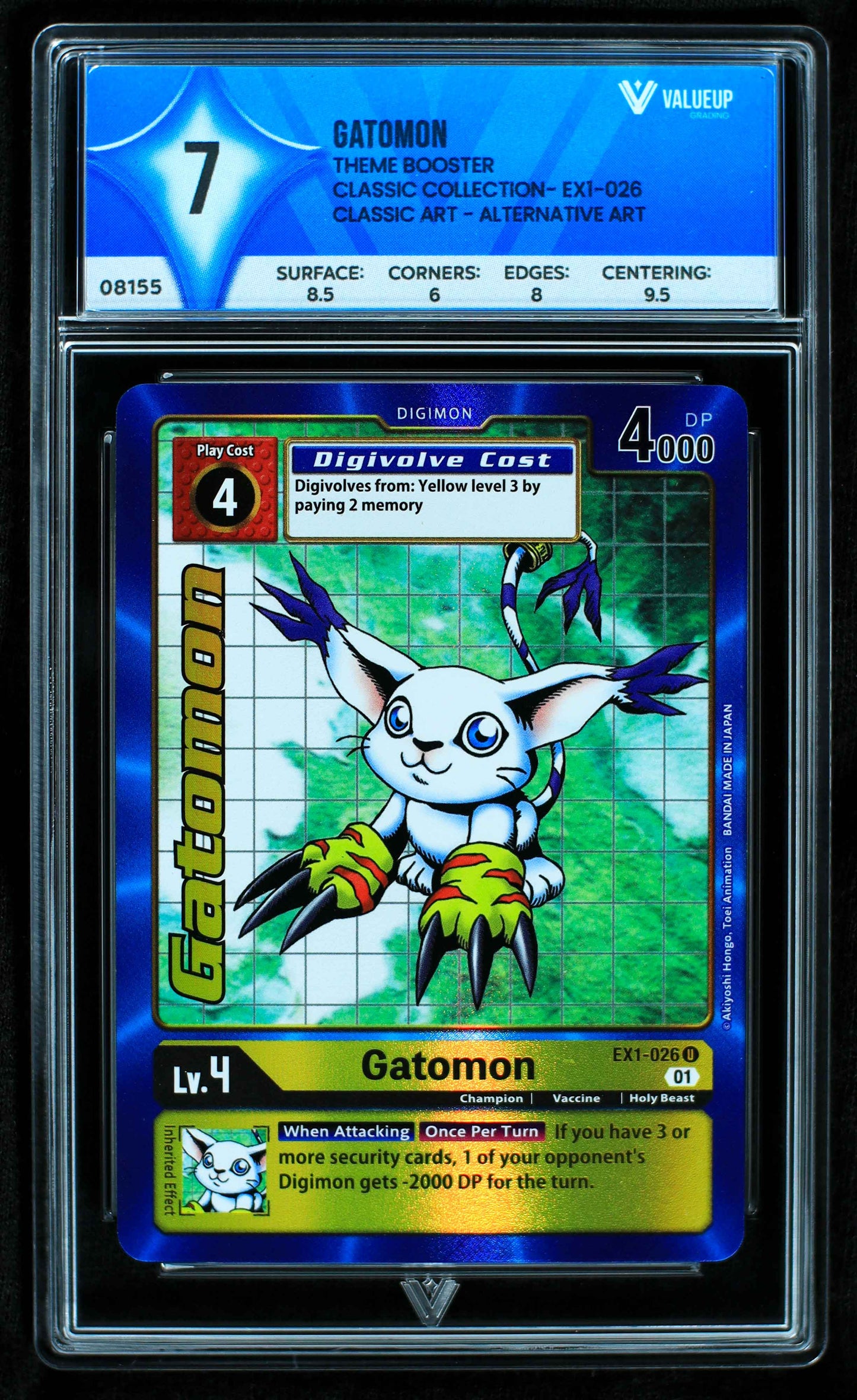 08155 GATOMON Grading Card