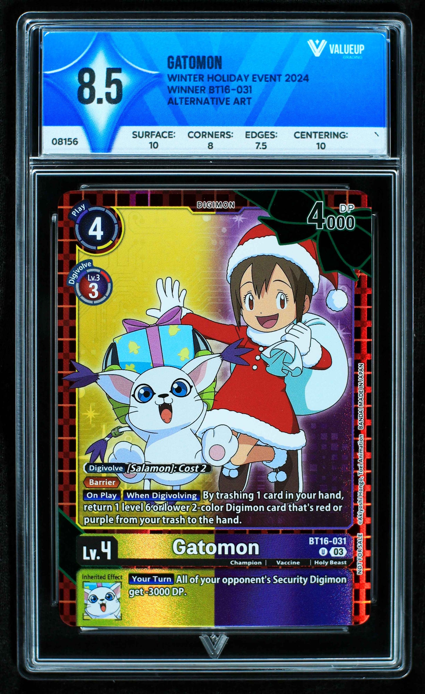 08156 GATOMON Grading Card
