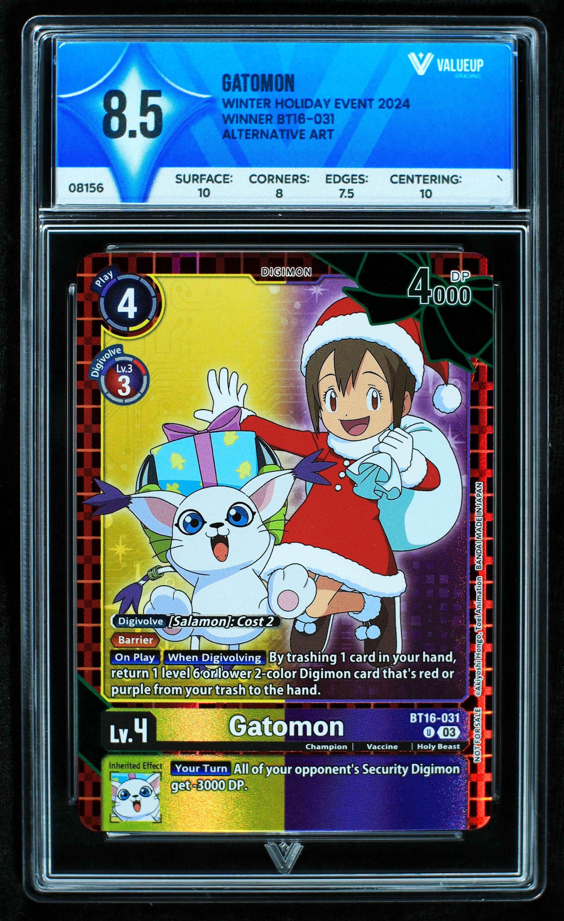 08156 GATOMON Grading Card