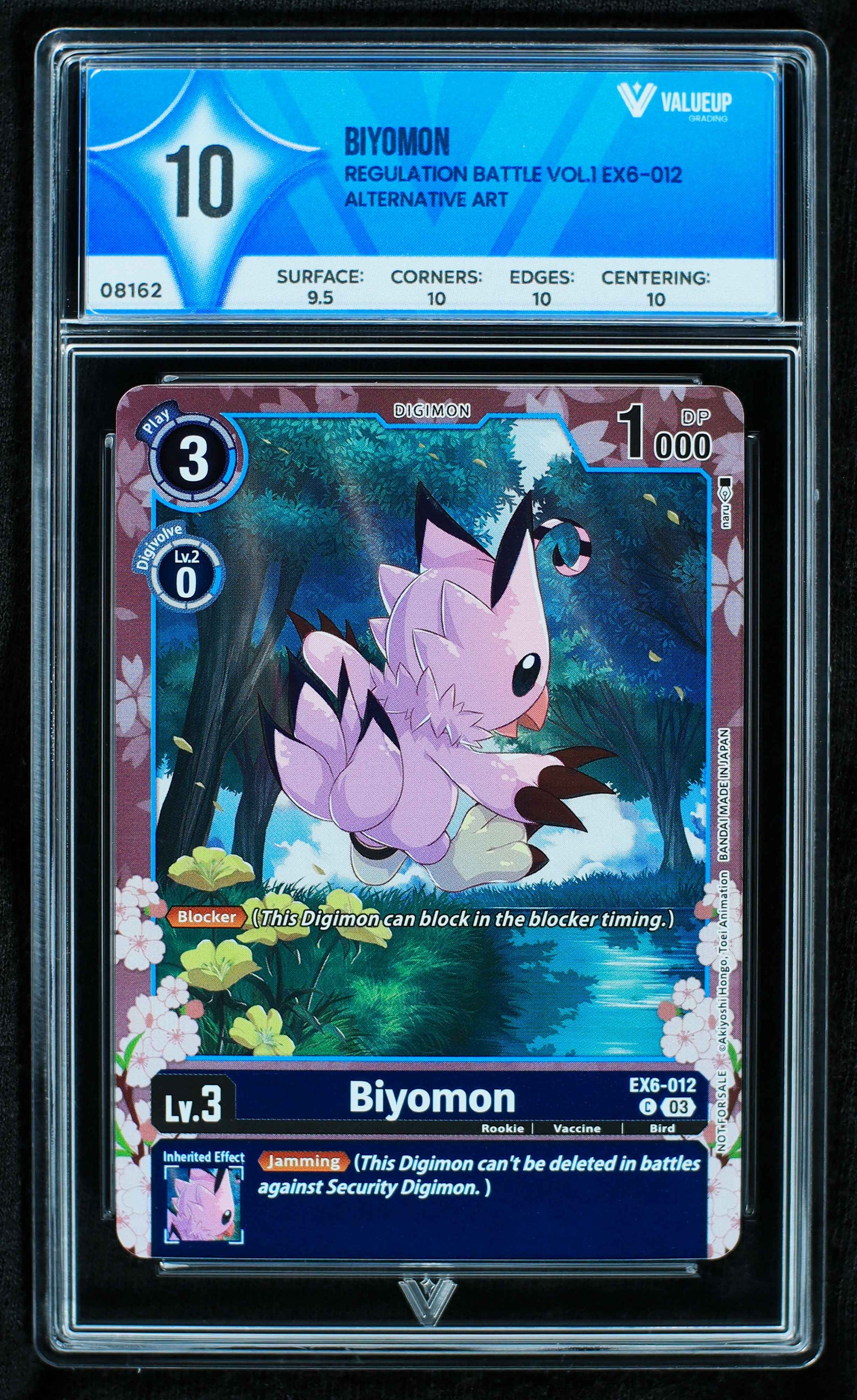 08162 BIYOMON Grading Card