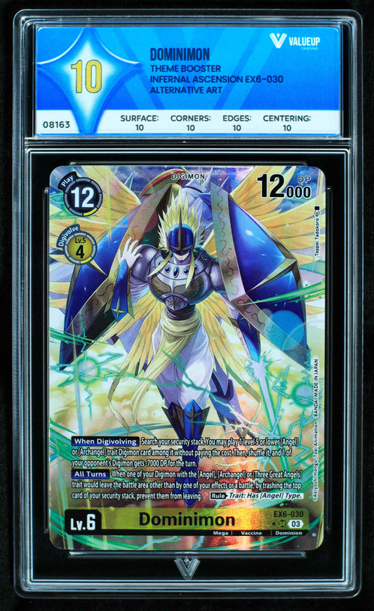 08163 DOMINIMON Grading Card