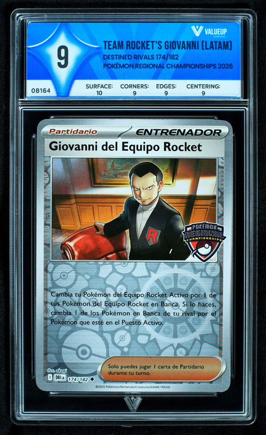 08164 TEAM ROCKET'S GIOVANNI (LATAM) Grading Card