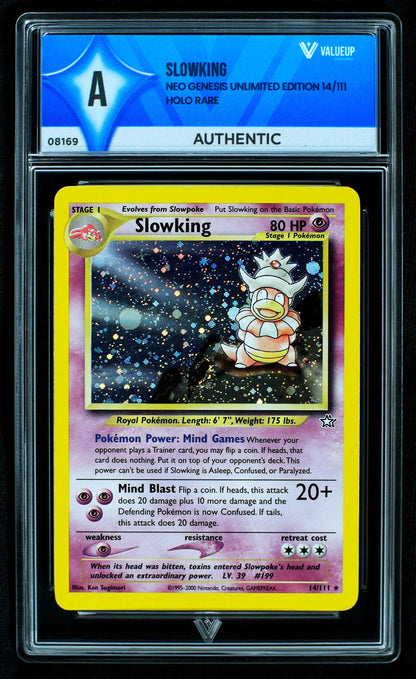 08169 SLOWKING Grading Card