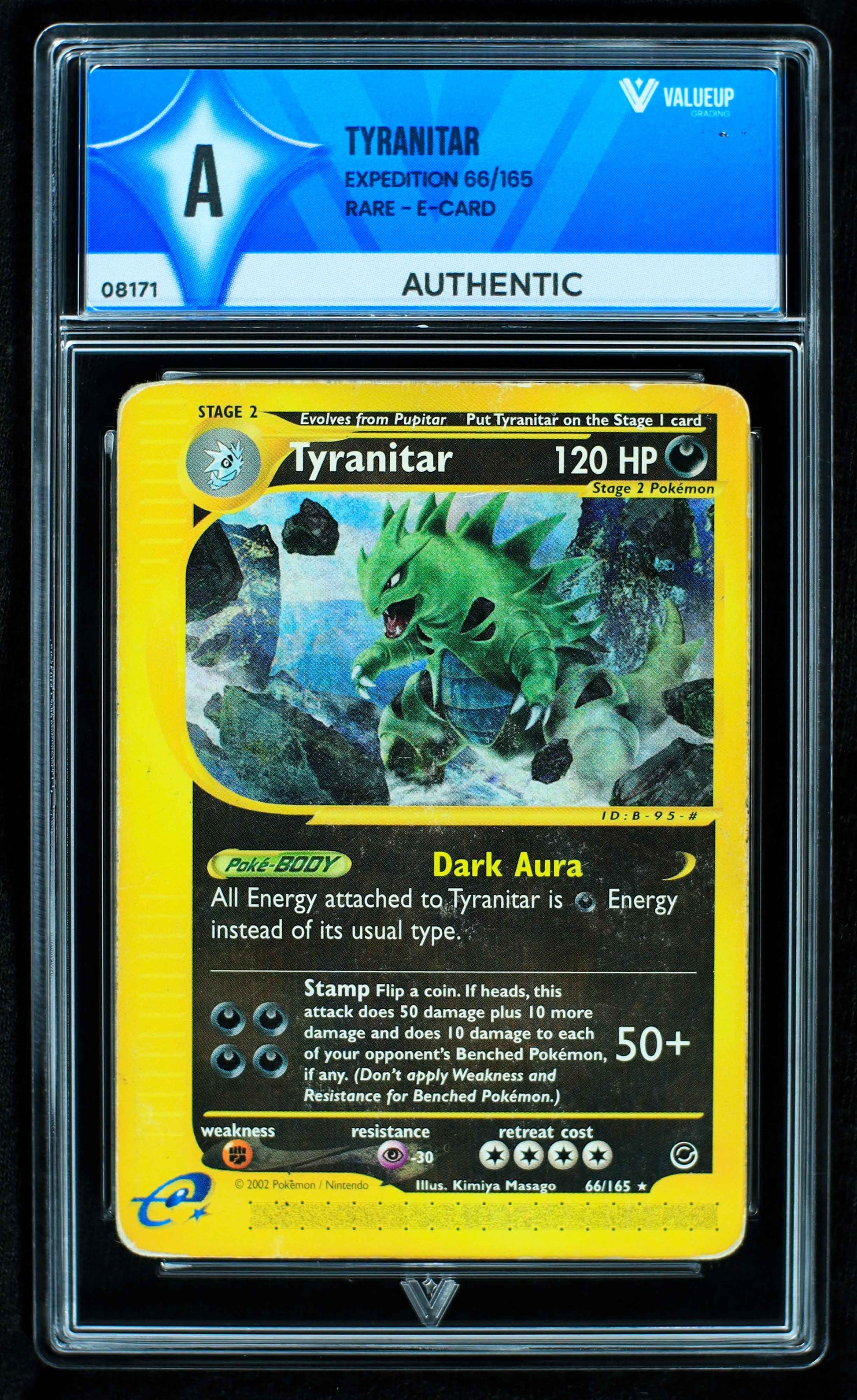 08171 TYRANITAR Grading Card