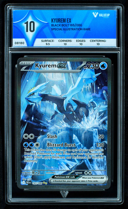 08180 KYUREM EX Grading Card
