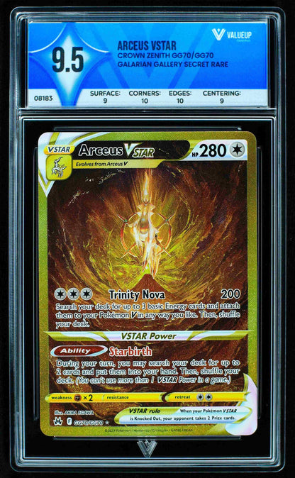 08183 ARCEUS VSTAR Grading Card