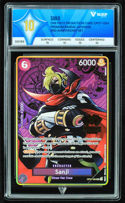 08189 SANJI Grading Card