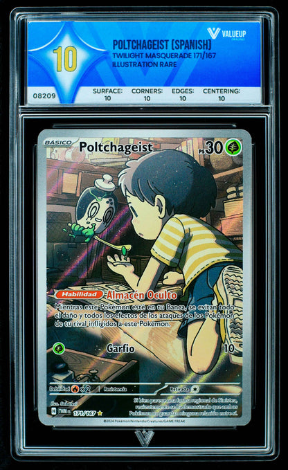 08209 POLTCHAGEIST (SPANISH) Grading Card
