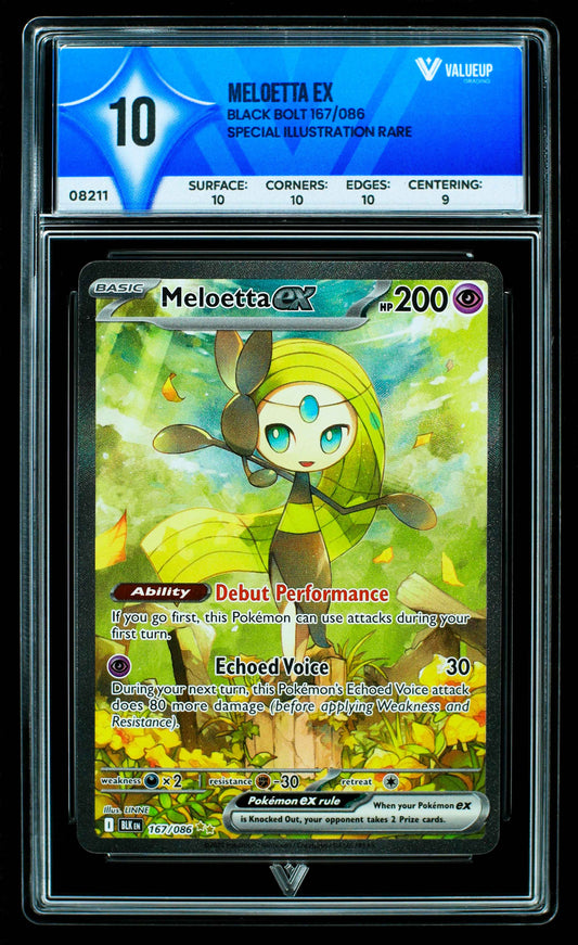 08211 MELOETTA EX Grading Card