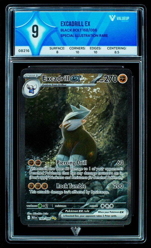 08216 EXCADRILL EX Grading Card