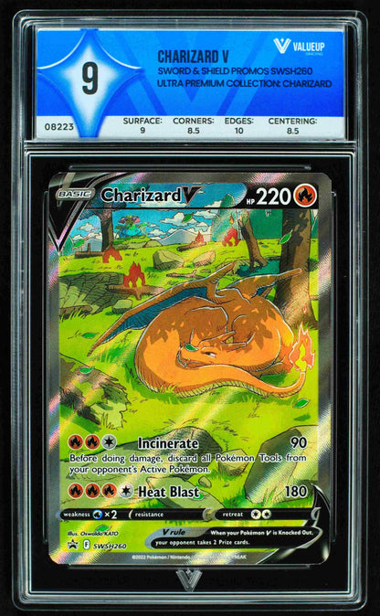 08223 CHARIZARD V Grading Card