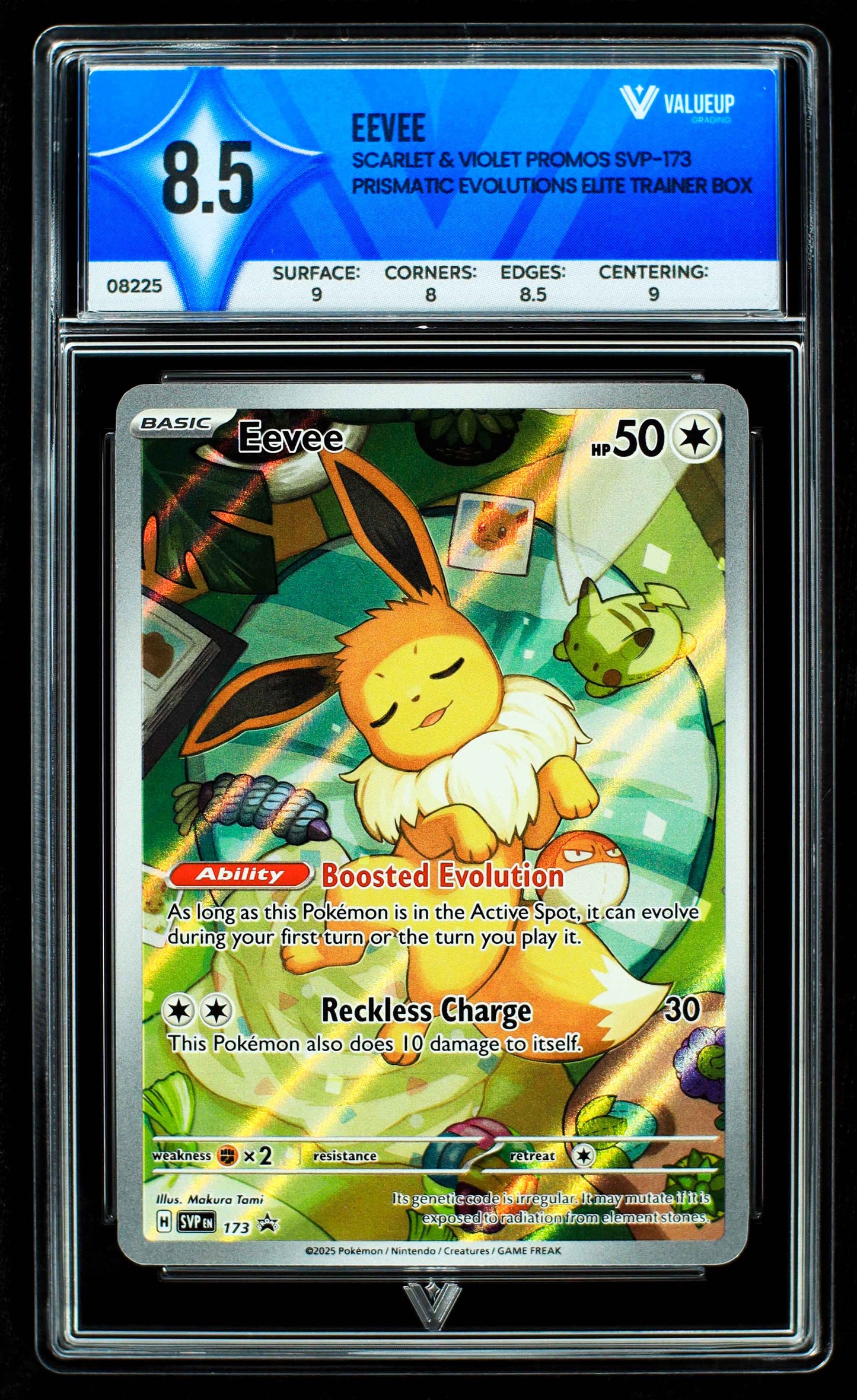 08225 EEVEE Grading Card