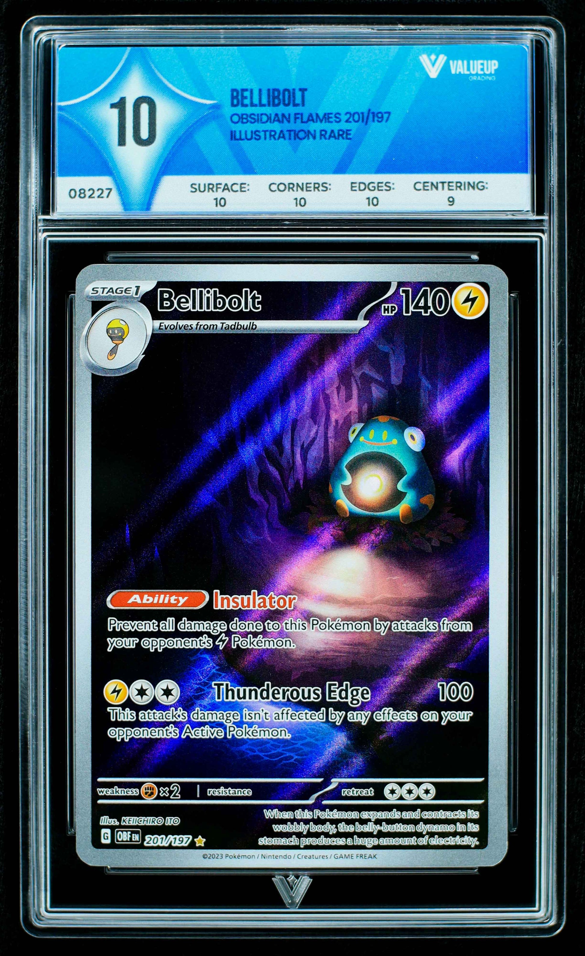 08227 BELLIBOLT Grading Card