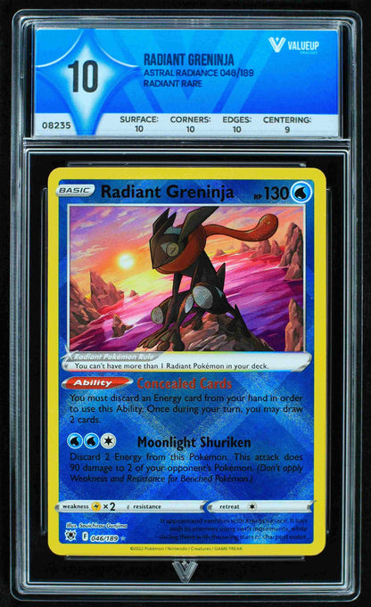 08235 RADIANT GRENINJA Grading Card