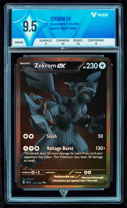 08248 ZEKROM EX Grading Card