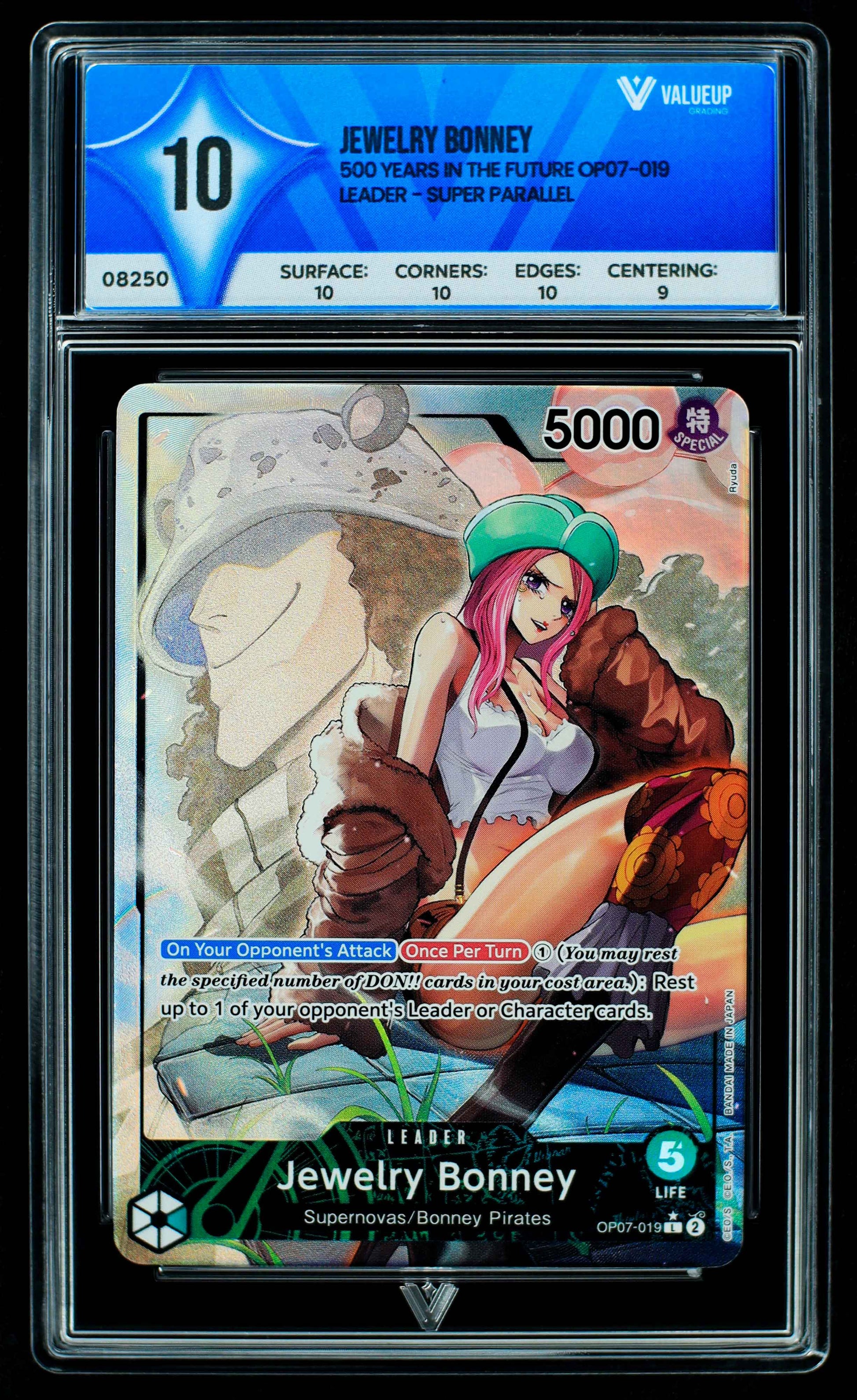 08250 JEWELRY BONNEY Grading Card