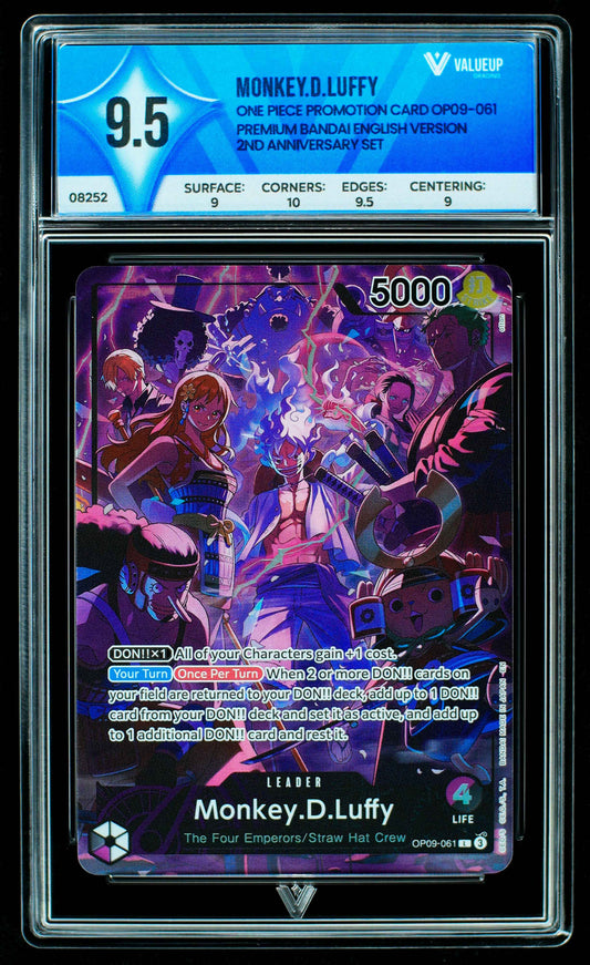 08252 MONKEY.D.LUFFY Grading Card
