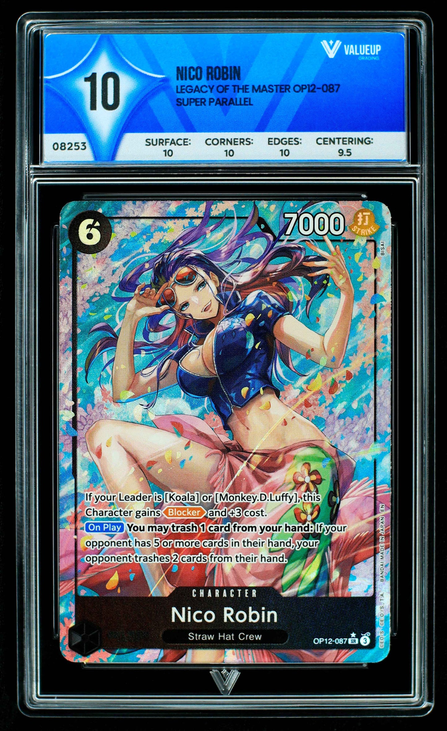 08253 NICO ROBIN Grading Card