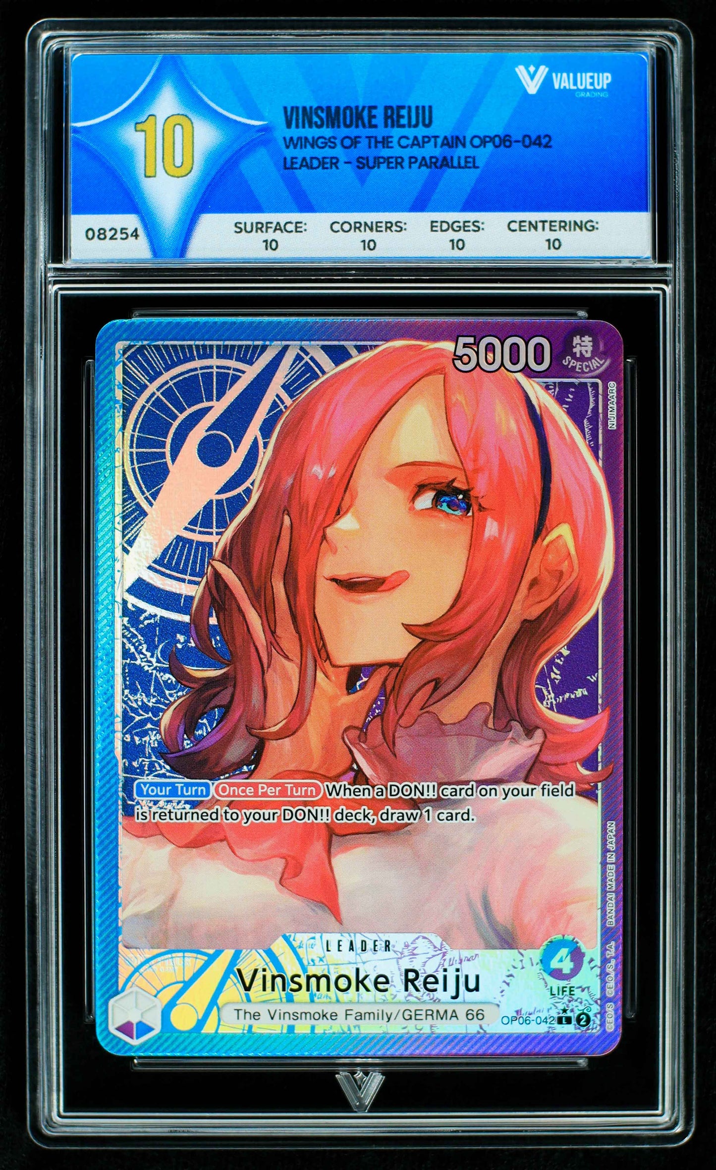 08254 VINSMOKE REIJU Grading Card