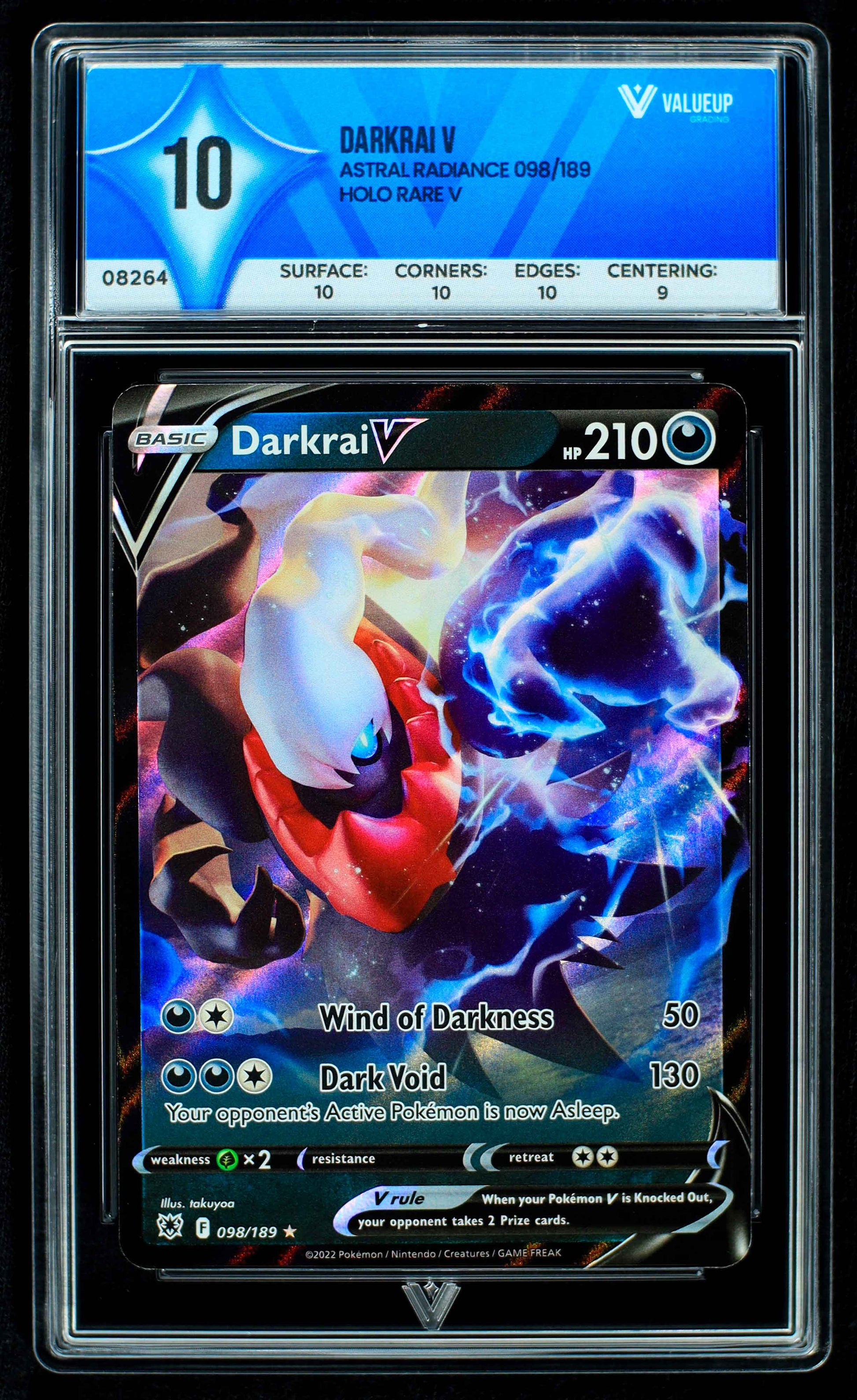 08264 DARKAI V Grading Card