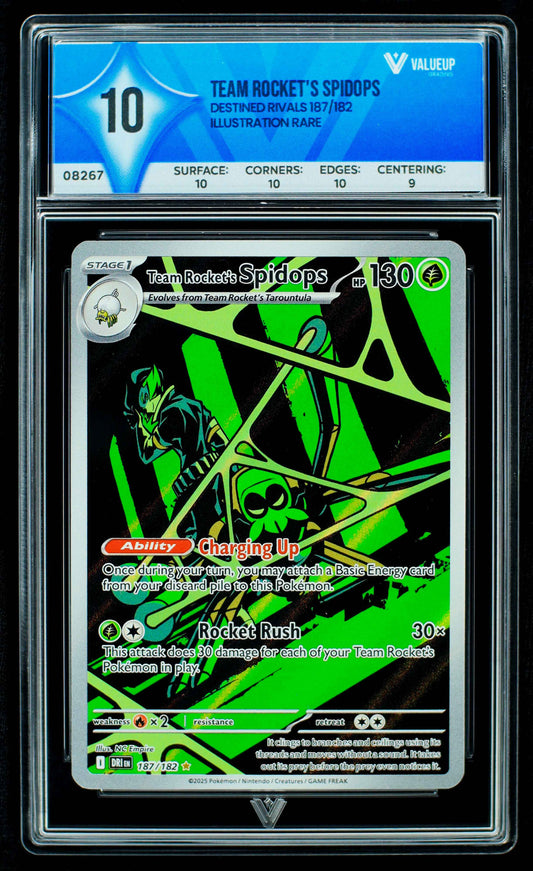 08267 TEAM ROCKET'S SPIDOPS Grading Card