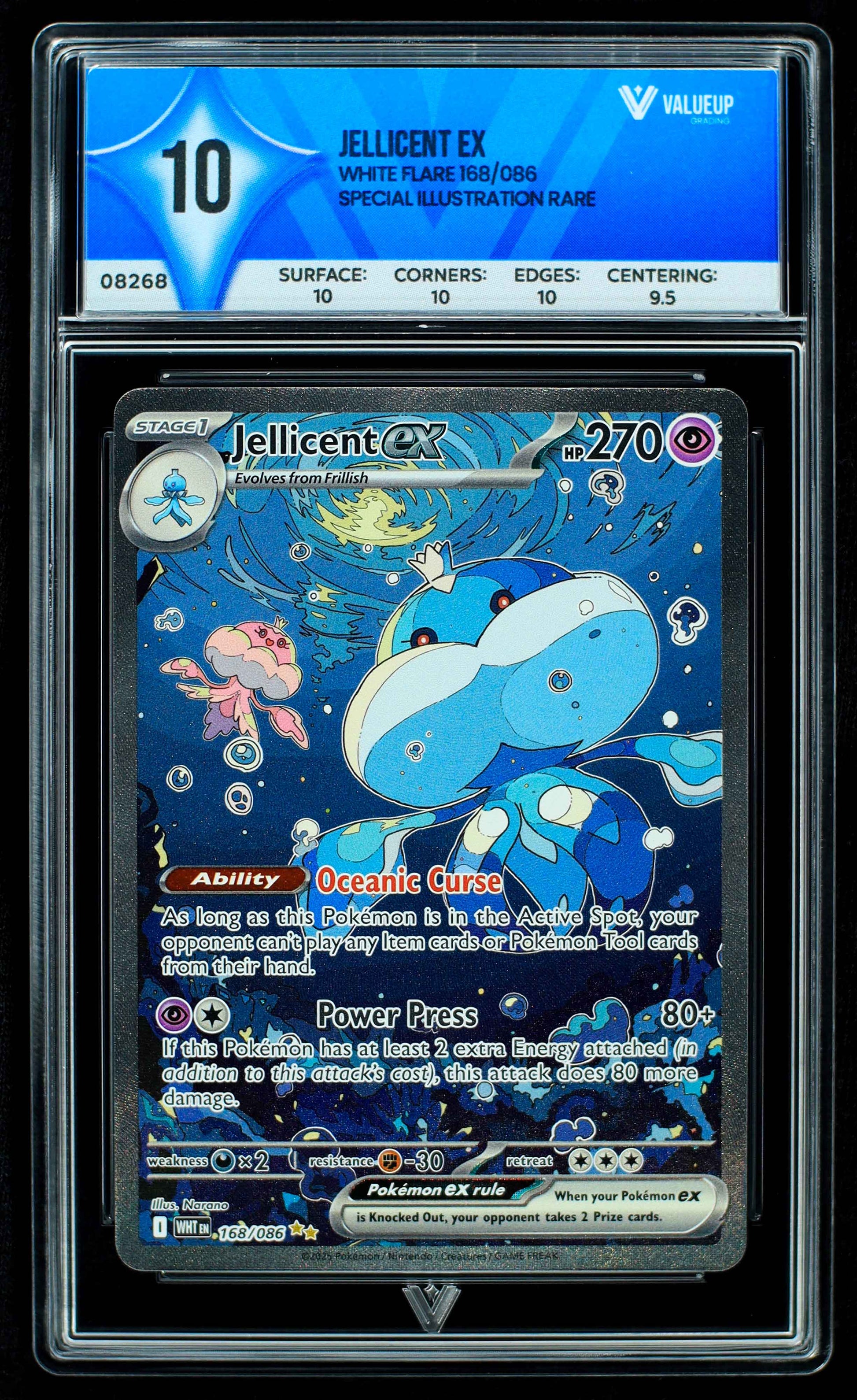 08268 JELLICENT EX Grading Card