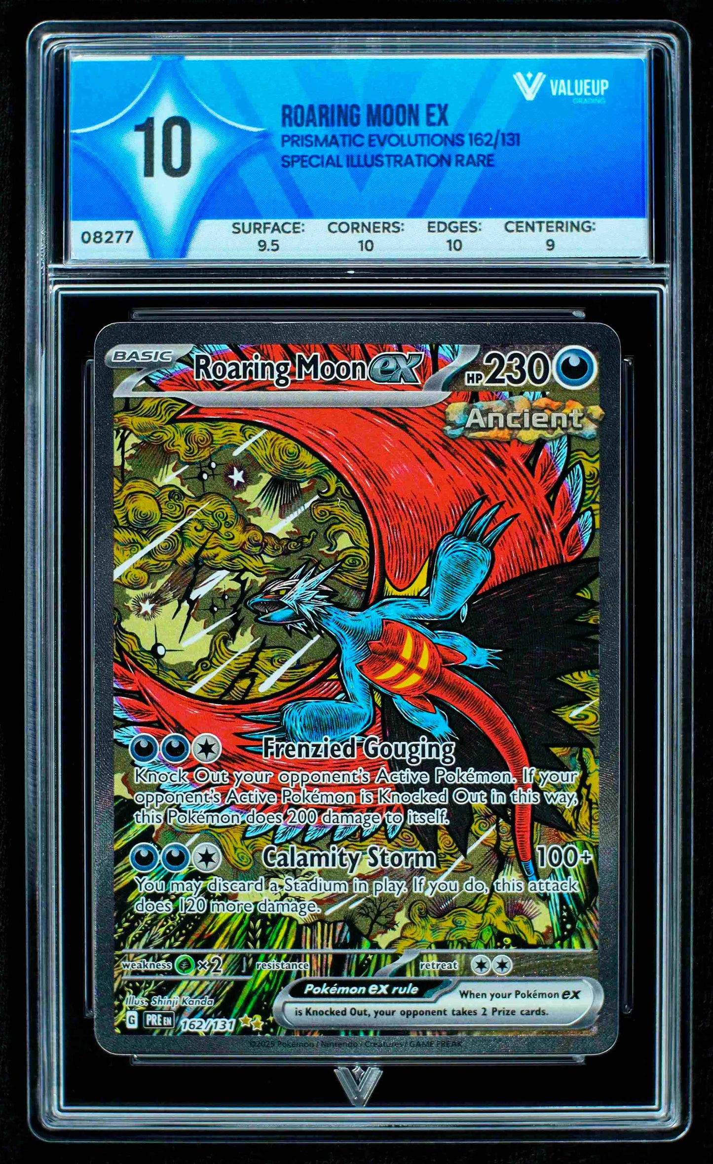 08277 ROARING MOON EX Grading Card