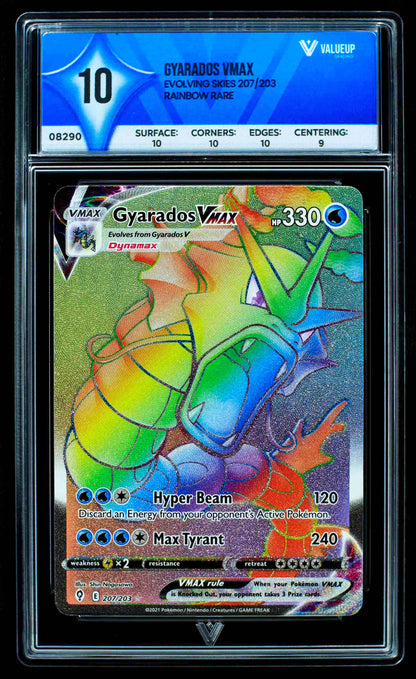08290 GYARADOS VMAX Grading Card