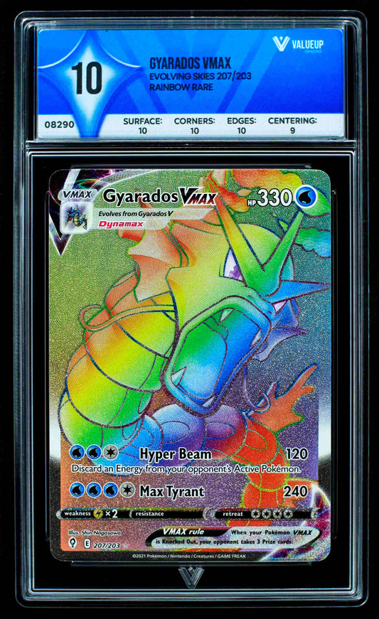 08290 GYARADOS VMAX Grading Card
