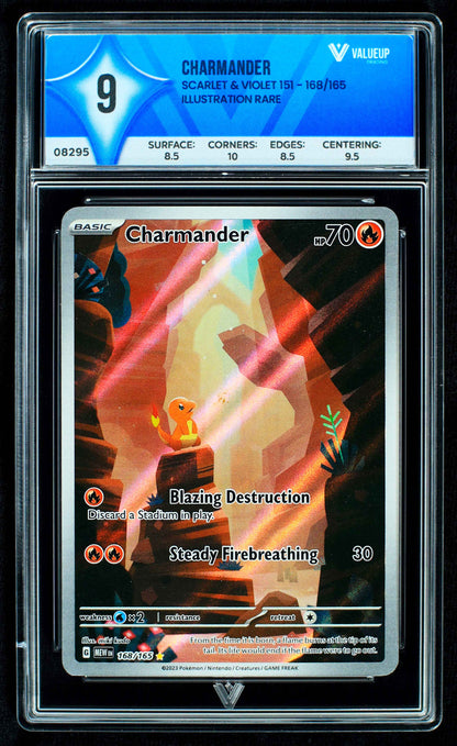 08295 CHARMANDER Grading Card
