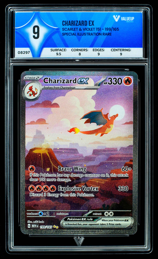 08297 CHARIZARD EX Grading Card
