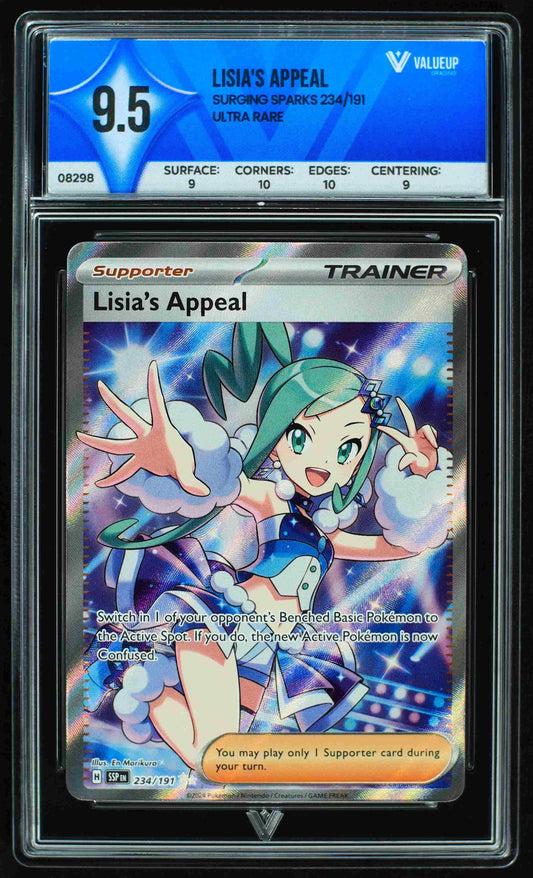 08298 LISIA'S APPEAL Grading Card