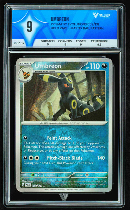 08302 UMBREON Grading Card