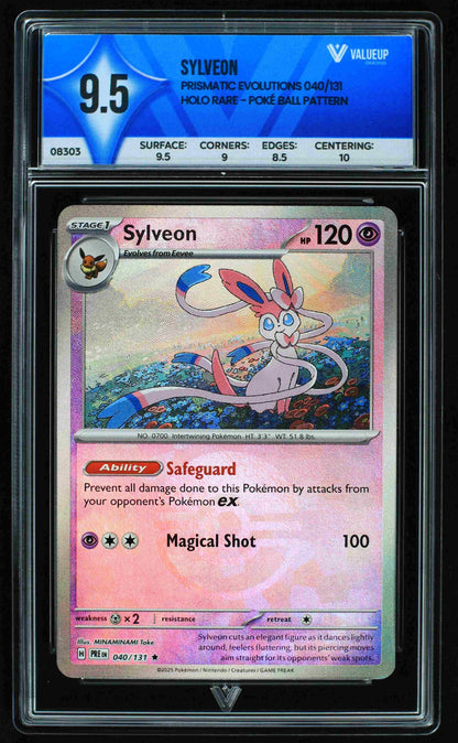 08303 SYLVEON Grading Card