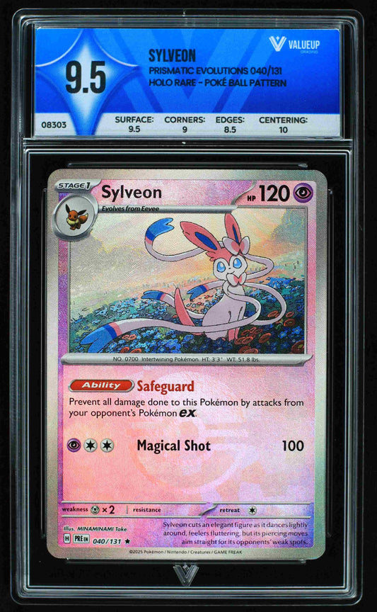 08303 SYLVEON Grading Card