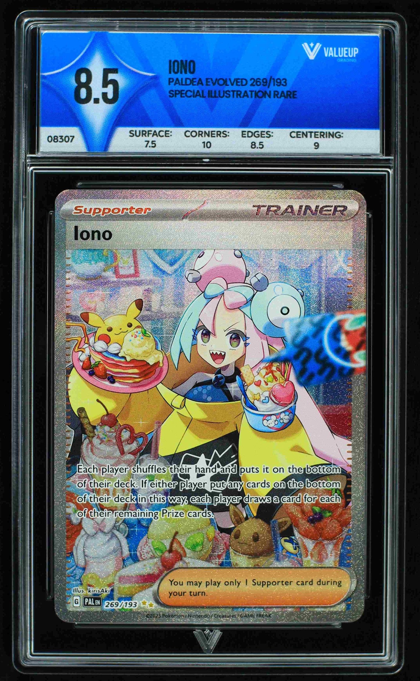 08307 IONO Grading Card
