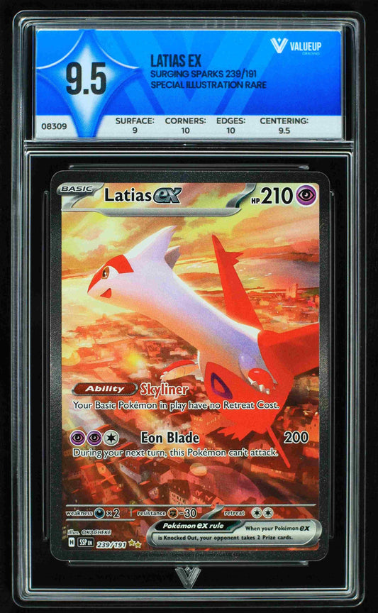 08309 LATIAS EX Grading Card