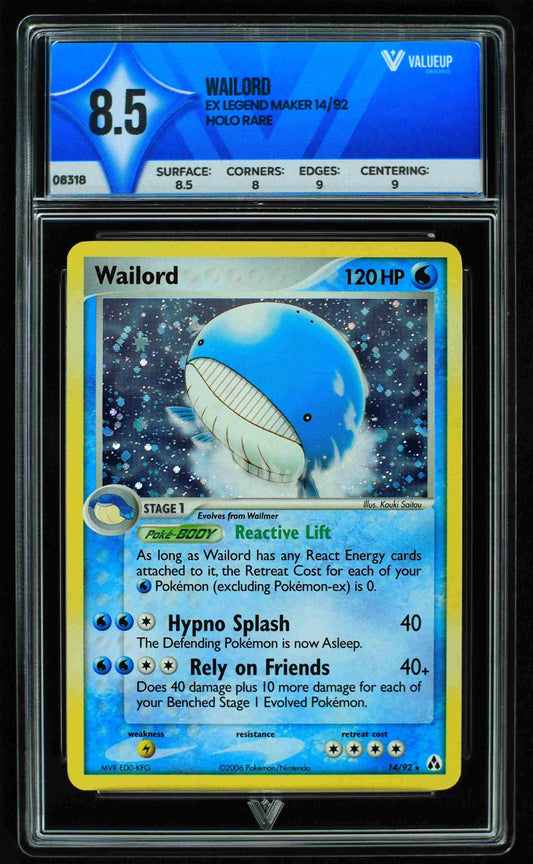 08318 WAILORD Grading Card