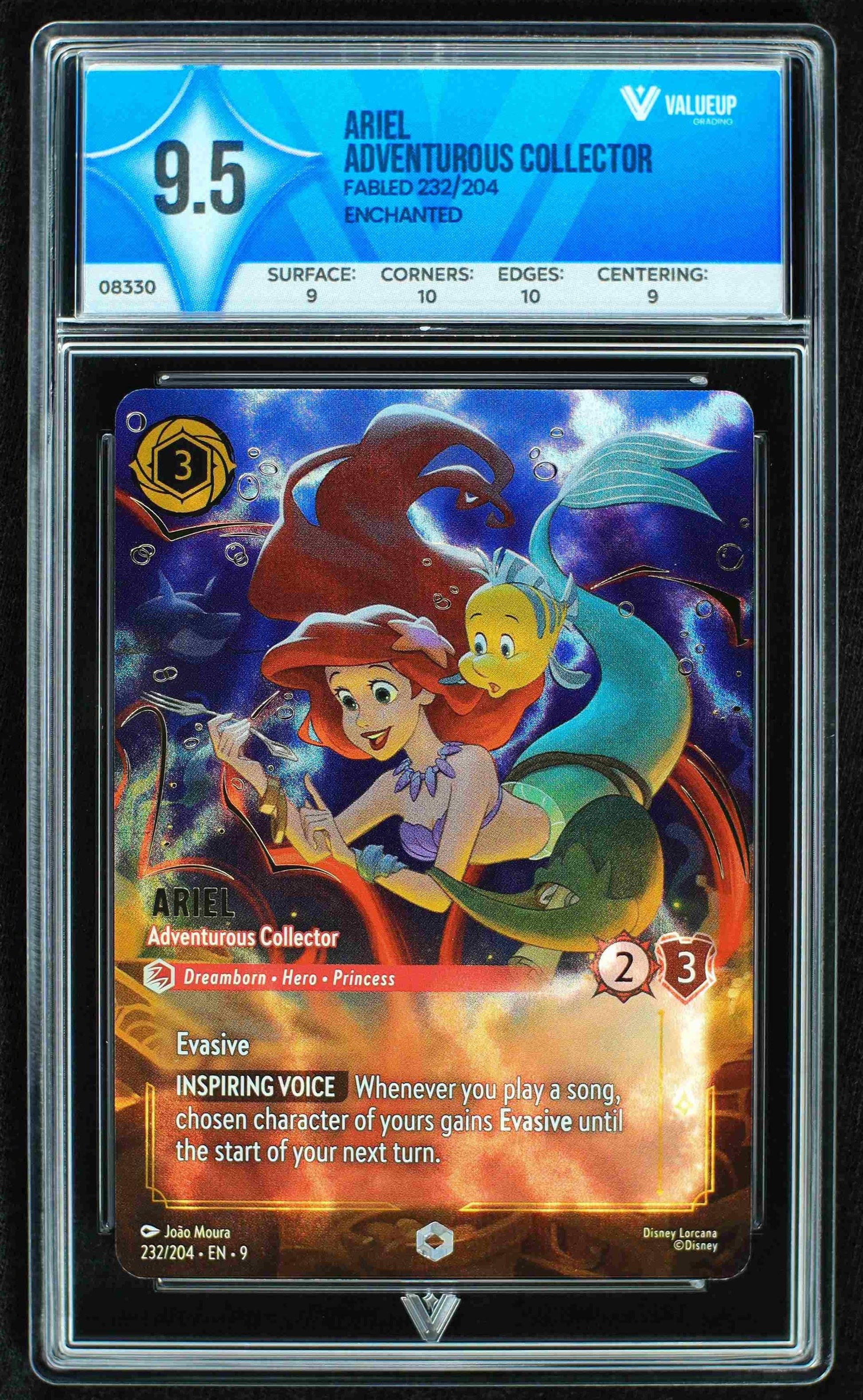 08330 ARIEL - ADVENTUROUS COLLECTOR Grading Card