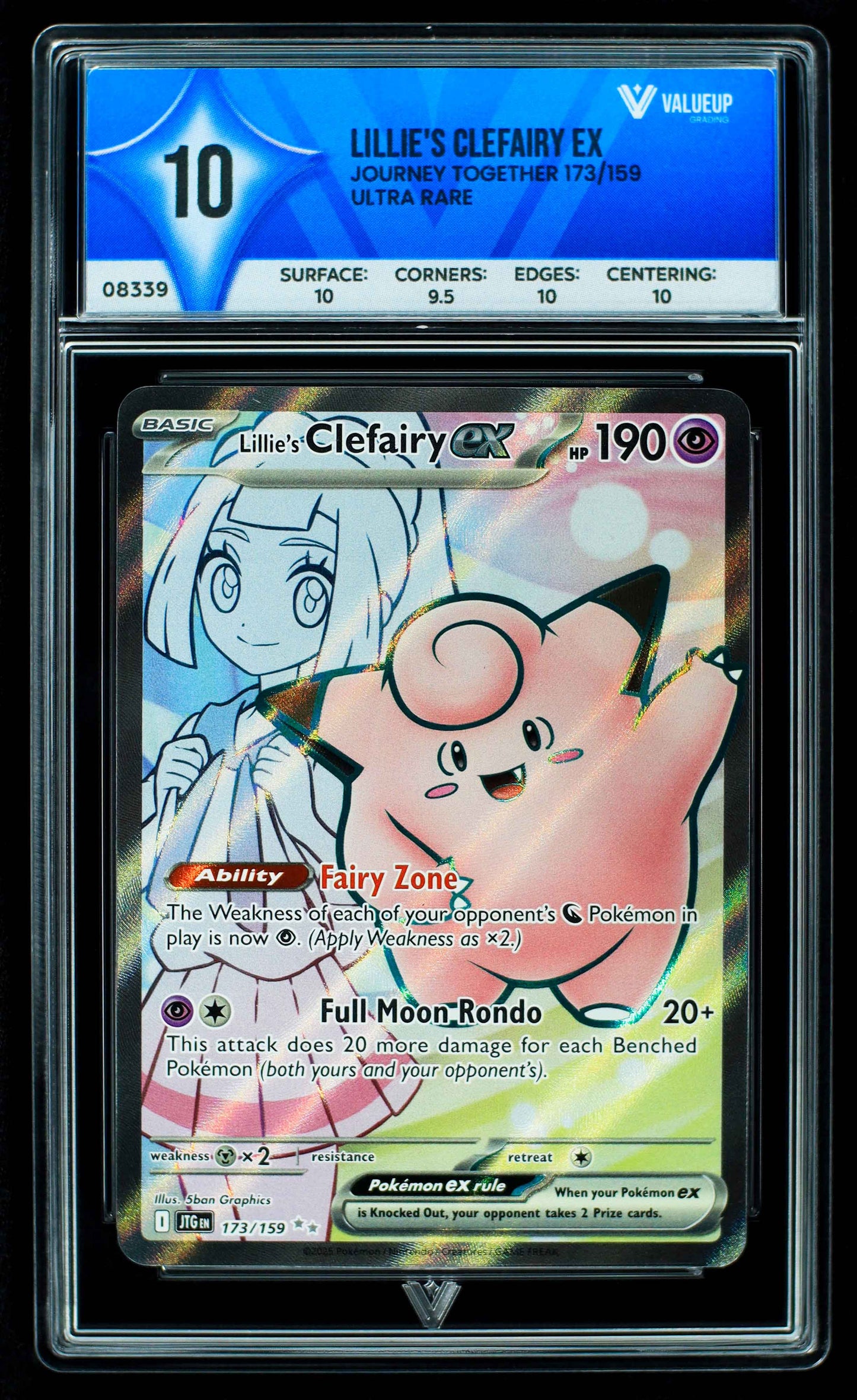 08339 LILLIE'S CLEFAIRY EX