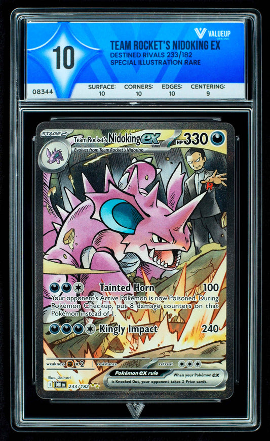08344 TEAM ROCKET'S NIDOKING EX